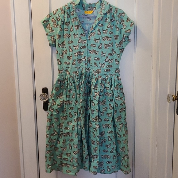 Bernie Dexter Dresses & Skirts - Bernie Dexter Kittens Kelly dress size ?